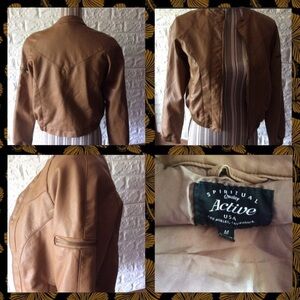 ACTIVE  brown JACKET